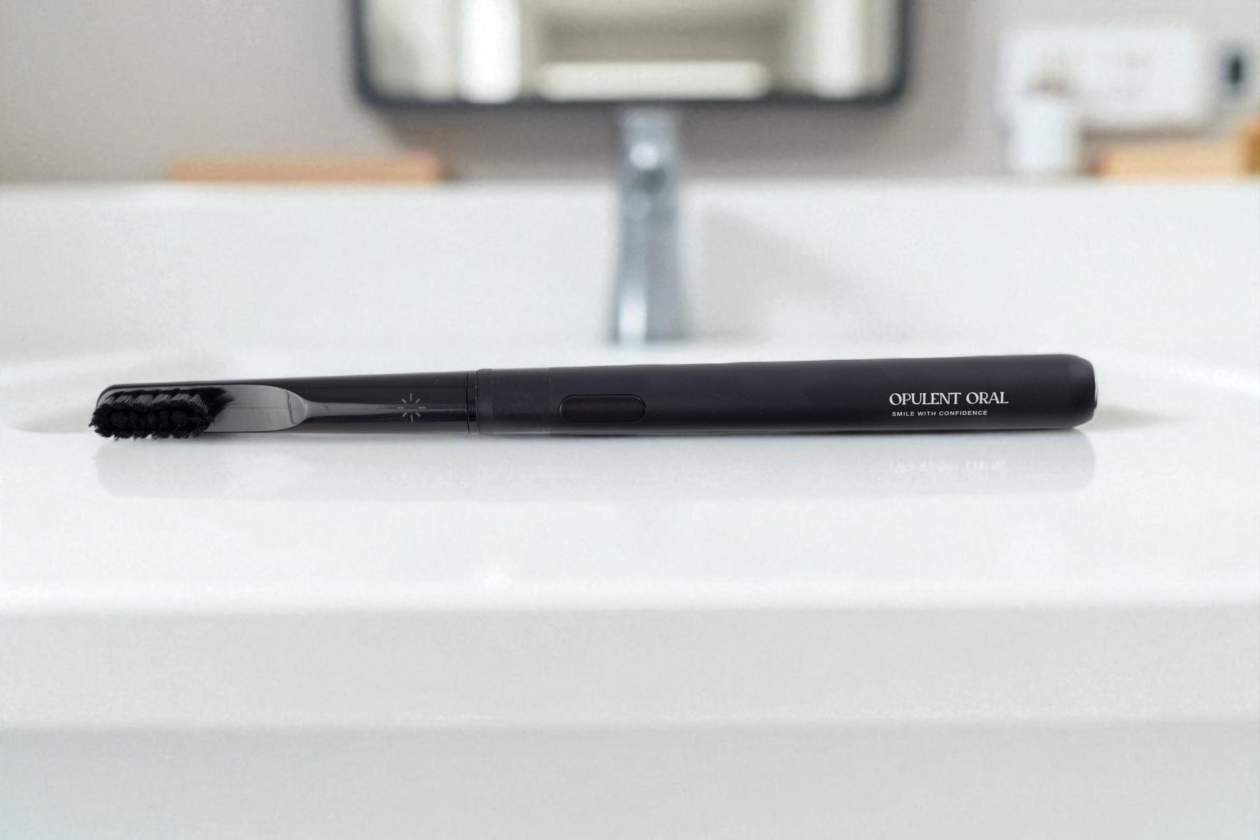 Opulent Oral Aluminium Electric Toothbrush with Travel Case